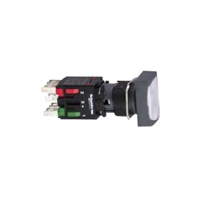 Schneider XB6-DW1B1B Kırmızı Dikdörtgen Işıklı Buton