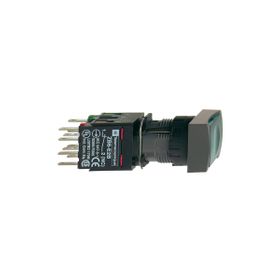 Schneider XB6-DW3B1B Yeşil Dikdörtgen Işıklı Buton