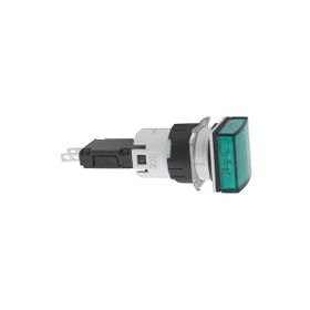 Schneider XB6CV3BB 24V Yeşil Kare Ledli Kumanda Butonu