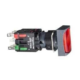 Schneider XB6DF4B2B 1NK 12-24V Mandallı Kırmızı Buton