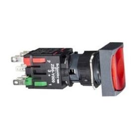 Schneider XB6DF4B2B 1NK 12-24V Mandallı Kırmızı Buton