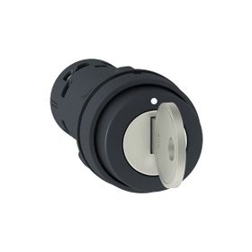 Schneider XB7NG33 22 mm 2NA 3 Konumlu Anahtarlı Mandal Buton