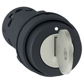 Schneider XB7NG33 22 mm 2NA 3 Konumlu Anahtarlı Mandal Buton