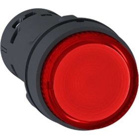 Schneider XB7NW34M2 1NK 230V Kırmızı Ledli Yaylı Dönüşlü Işıklı Buton