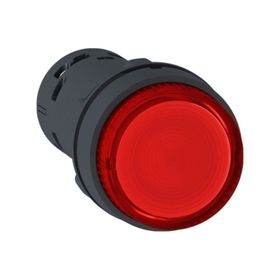 Schneider XB7NW34M2 1NK 230V Kırmızı Ledli Yaylı Dönüşlü Işıklı Buton
