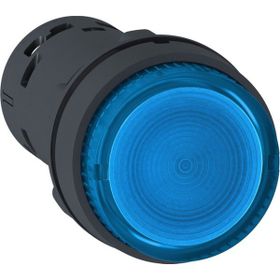 Schneider XB7NW36B1 1NA 24V Mavi Ledli Yaylı Dönüşlü Işıklı Buton