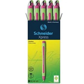 Schneider Xpress 0.8 mm Pembe 10 Adet Fiber Uçlu Kalem