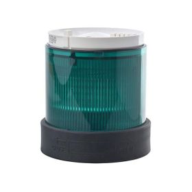 Schneider XVBC4B3 48Vdc 10W Flaşörlü Yeşil Işıklı Kolon