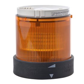 Schneider XVBC4B5 48Vdc 10W Flaşörlü Turuncu Işıklı Kolon