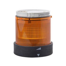 Schneider XVBC4B5 48Vdc 10W Flaşörlü Turuncu Işıklı Kolon