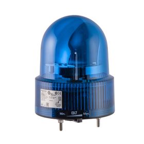 Schneider XVR12B06 120 mm 24V AC/DC Mavi Döner Aynalı Lamba