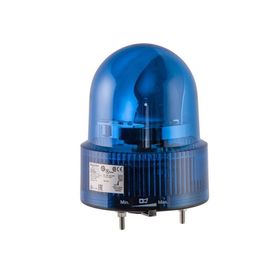 Schneider XVR12B06 120 mm 24V AC/DC Mavi Döner Aynalı Lamba