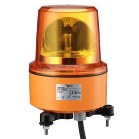 Schneider XVR13B05L 130 mm 24V AC/DC Turuncu Döner Aynalı Tepe Lambası