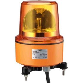Schneider XVR13B05L 130 mm 24V AC/DC Turuncu Döner Aynalı Tepe Lambası