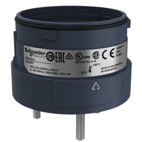 Schneider XVU-Z01 60 mm Siyah Doğrudan Montaj Plakası