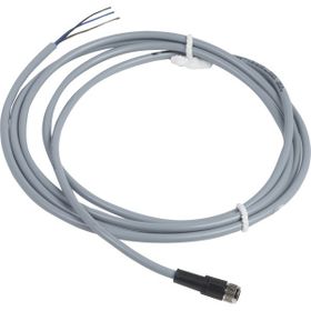 Schneider XZCPV0941L2 M8 4 Pinli PVC 2m Kablolu Konnektör