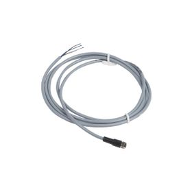 Schneider XZCPV0941L2 M8 4 Pinli PVC 2m Kablolu Konnektör