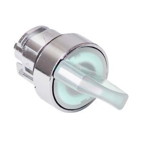 Schneider ZB4-BK1213 Beyaz Işıklı Mandal Buton Kafası