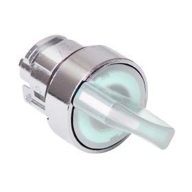 Schneider ZB4-BK1213 Beyaz Işıklı Mandal Buton Kafası