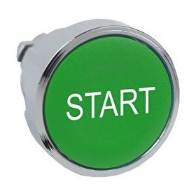 Schneider ZB4BA333 22 mm Yeşil Start İşaretli Sıva Altı Buton Başlığı