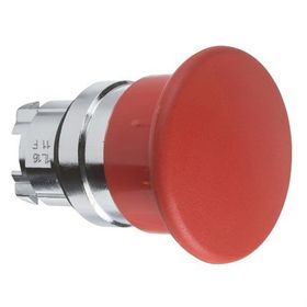 Schneider ZB4BC4 22 Yaylı Dönüş Kırmızı 40 Mantar Basmalı Düğme Başlığı