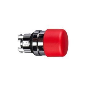 Schneider ZB4BC44 Yaylı Dönüş Mantar Kırmızı Basmalı Buton Başlığı