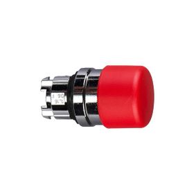 Schneider ZB4BC44 Yaylı Dönüş Mantar Kırmızı Basmalı Buton Başlığı