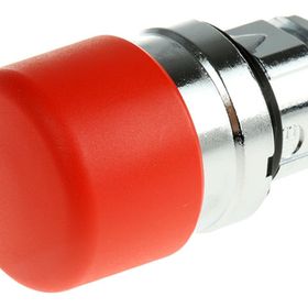 Schneider ZB4BC44 Yaylı Dönüş Mantar Kırmızı Basmalı Buton Başlığı