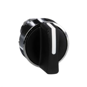Schneider ZB4BD3 22 mm 3 Konumlu Sabit Siyah Mandal Buton Başlığı