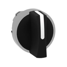 Schneider ZB4BD3 22 mm 3 Konumlu Sabit Siyah Mandal Buton Başlığı