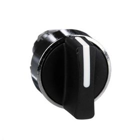 Schneider ZB4BD3 22 mm 3 Konumlu Sabit Siyah Mandal Buton Başlığı