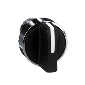 Schneider ZB4BD3 22 mm 3 Konumlu Sabit Siyah Mandal Buton Başlığı