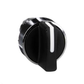 Schneider ZB4BD3 22 mm 3 Konumlu Sabit Siyah Mandal Buton Başlığı