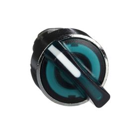 Schneider ZB4BK1233 22 mm 2 Konumlu Sabit Yeşil Işıklı Mandal Buton Başlığı