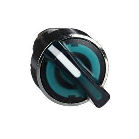 Schneider ZB4BK1233 22 mm 2 Konumlu Sabit Yeşil Işıklı Mandal Buton Başlığı