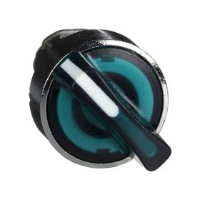 Schneider ZB4BK1233 22 mm 2 Konumlu Sabit Yeşil Işıklı Mandal Buton Başlığı