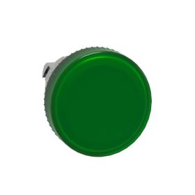 Schneider ZB4BV03 Ba9S Ampul için 22 mm Düz Lensli Yeşil Pilot Işığı