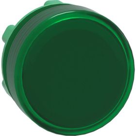 Schneider ZB5AV033 Entegre Led için 22 mm Yeşil Düz Lensli Pilot Işığı Başlığı
