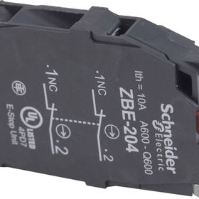 Schneider ZBE204 22 mm Başlık için 2NK Çift Bloğu Kontak