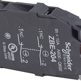 Schneider ZBE204 22 mm Başlık için 2NK Çift Bloğu Kontak