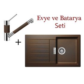 Schock Signus D100 Tezgaha Sıfır Beyaz Mutfak Evyesi