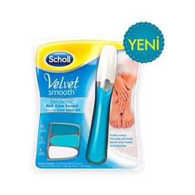 Scholl Tırnak Bakım Velvet Smooth Elektronik Tırnak Törpüsü Set