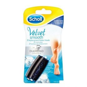 Scholl Velvet Smooth Çok Sert Deriler İçin 2'li Yedek Başlık