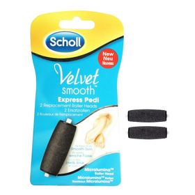 Scholl Velvet Smooth Çok Sert Deriler İçin 2'li Yedek Başlık