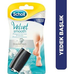 Scholl Velvet Smooth Çok Sert Deriler İçin 2'li Yedek Başlık