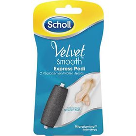 Scholl Velvet Smooth Çok Sert Deriler İçin 2'li Yedek Başlık