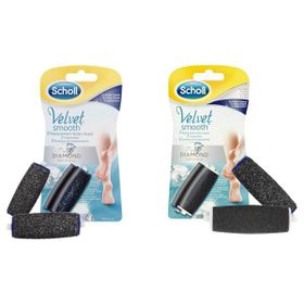 Scholl Velvet Smooth Çok Sert Deriler İçin 2'li Yedek Başlık