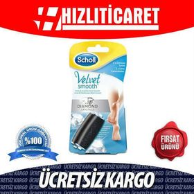 Scholl Velvet Smooth Çok Sert Deriler İçin 2'li Yedek Başlık