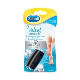 Scholl Velvet Smooth Çok Sert Deriler İçin 2'li Yedek Başlık
