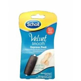 Scholl Velvet Smooth Çok Sert Deriler İçin 2'li Yedek Başlık